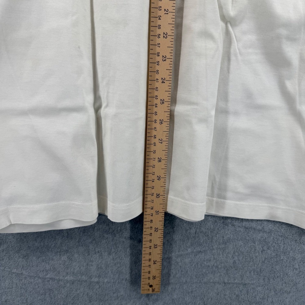Slazenger Augusta National Golf Shop Masters Polo Shirt Mens Medium Cream White - Picture 8 of 8